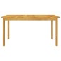 vidaXL Juego de comedor para jardín 7 piezas marrón vidaXL Juego de comedor para jardín 7 piezas marrón