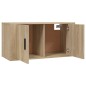 vidaXL Set de muebles para TV 3 pzas madera contrachapada roble sonoma vidaXL Set de muebles para TV 3 pzas madera contrachapada roble sonoma