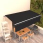 vidaXL Toldo automático retráctil con persiana 6x3 m antracita vidaXL Toldo automático retráctil con persiana 6x3 m antracita