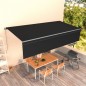 vidaXL Toldo retráctil manual con persiana antracita 6x3 m vidaXL Toldo retráctil manual con persiana antracita 6x3 m