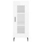 vidaXL Aparador alto madera contrachapada blanco brillo 34,5x34x180 cm vidaXL Aparador alto madera contrachapada blanco brillo 34,5x34x180 cm
