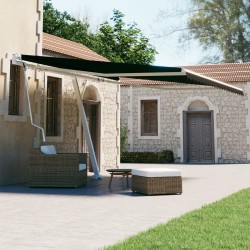 vidaXL Toldo de pie automático gris antracita 400x300 cm