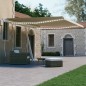 vidaXL Toldo retráctil manual con LED crema 400x300 cm vidaXL Toldo retráctil manual con LED crema 400x300 cm