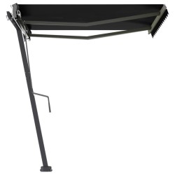 vidaXL Toldo de pie automático gris antracita 350x250 cm
