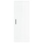 vidaXL Aparador alto madera contrachapada blanco brillo 34,5x34x180 cm vidaXL Aparador alto madera contrachapada blanco brillo 34,5x34x180 cm