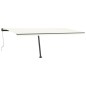 vidaXL Toldo de pie automático color crema 600x300 cm vidaXL Toldo de pie automático color crema 600x300 cm