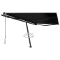 vidaXL Toldo de pie automático gris antracita 450x300 cm