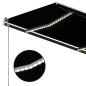 vidaXL Toldo automático con LED sensor de viento gris antracita 4,5x3m vidaXL Toldo automático con LED sensor de viento gris antracita 4,5x3m