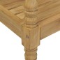 vidaXL Sillas Batavia 4 unidades madera maciza de teca con cojines vidaXL Sillas Batavia 4 unidades madera maciza de teca con cojines