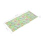 vidaXL Sillas de jardín plegables y cojines 8 uds madera maciza acacia