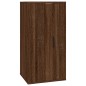 vidaXL Set de muebles para TV 3 pzas madera contrachapada roble marrón vidaXL Set de muebles para TV 3 pzas madera contrachapada roble marrón
