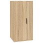 vidaXL Set de muebles para TV 2 pzas madera contrachapada roble sonoma vidaXL Set de muebles para TV 2 pzas madera contrachapada roble sonoma