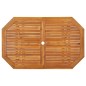 vidaXL Juego de comedor de jardín 5 piezas madera maciza de acacia vidaXL Juego de comedor de jardín 5 piezas madera maciza de acacia