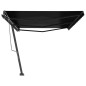 vidaXL Toldo de pie retráctil manual gris antracita 600x350 cm vidaXL Toldo de pie retráctil manual gris antracita 600x350 cm