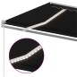 vidaXL Toldo automático con LED y sensor de viento antracita 5x3 m vidaXL Toldo automático con LED y sensor de viento antracita 5x3 m