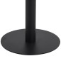 vidaXL Mesa de jardín bistró MDF marrón oscuro 60x60 cm vidaXL Mesa de jardín bistró MDF marrón oscuro 60x60 cm