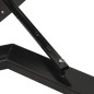 vidaXL Quitanieves para carretilla elevadora negro 150x38 cm