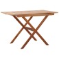 vidaXL Set de comedor de jardín 3 piezas con cojines marrón vidaXL Set de comedor de jardín 3 piezas con cojines marrón