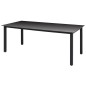 vidaXL Set de comedor de jardín 7 pzas y cojines ratán sintético negro vidaXL Set de comedor de jardín 7 pzas y cojines ratán sintético negro
