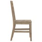 vidaXL Sillas de comedor 8 unidades madera maciza de acacia