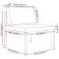 vidaXL Set muebles de jardín 7 pzas y cojines aluminio gris antracita vidaXL Set muebles de jardín 7 pzas y cojines aluminio gris antracita
