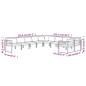 vidaXL Set muebles de jardín 10 pzas y cojines aluminio gris antracita vidaXL Set muebles de jardín 10 pzas y cojines aluminio gris antracita