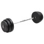 vidaXL Mancuerna curl con discos 90 kg vidaXL Mancuerna curl con discos 90 kg