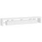 vidaXL Mueble de TV con luces LED blanco 260x36,5x40 cm vidaXL Mueble de TV con luces LED blanco 260x36,5x40 cm