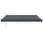 vidaXL Toldo retráctil automático gris antracita 4,5x3 m vidaXL Toldo retráctil automático gris antracita 4,5x3 m