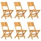 vidaXL Juego de comedor de jardín 7 piezas madera maciza de teca vidaXL Juego de comedor de jardín 7 piezas madera maciza de teca