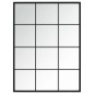 vidaXL Espejos de pared 2 uds metal negro 80x60 cm vidaXL Espejos de pared 2 uds metal negro 80x60 cm