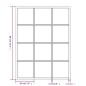 vidaXL Espejos de pared 2 uds metal negro 80x60 cm vidaXL Espejos de pared 2 uds metal negro 80x60 cm