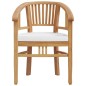 vidaXL Juego de comedor de jardín 7 piezas madera maciza de teca vidaXL Juego de comedor de jardín 7 piezas madera maciza de teca