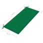 vidaXL Banco de jardín 2 plazas madera eucalipto gris y cojín 120 cm vidaXL Banco de jardín 2 plazas madera eucalipto gris y cojín 120 cm
