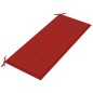 vidaXL Banco de jardín 3 plazas madera eucalipto gris y cojín 150 cm vidaXL Banco de jardín 3 plazas madera eucalipto gris y cojín 150 cm