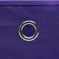 vidaXL Cajas de almacenaje 4 uds tela morado 32x32x32 cm vidaXL Cajas de almacenaje 4 uds tela morado 32x32x32 cm