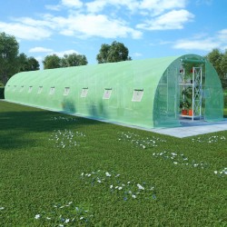 vidaXL Invernadero 45 m² 15x3x2 m