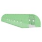 vidaXL Invernadero 45 m² 15x3x2 m