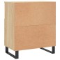 vidaXL Aparadores 3 uds madera contrachapada color roble sonoma vidaXL Aparadores 3 uds madera contrachapada color roble sonoma