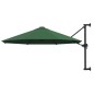 vidaXL Sombrilla de pared con barra de metal 300 cm verde vidaXL Sombrilla de pared con barra de metal 300 cm verde