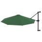 vidaXL Sombrilla de pared con barra de metal 300 cm verde vidaXL Sombrilla de pared con barra de metal 300 cm verde