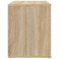 vidaXL Mesita de noche madera contrachapada roble sonoma 60x36x45 cm vidaXL Mesita de noche madera contrachapada roble sonoma 60x36x45 cm