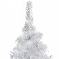 vidaXL Árbol de Navidad preiluminado con luces y bolas plateado 120 cm vidaXL Árbol de Navidad preiluminado con luces y bolas plateado 120 cm