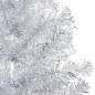 vidaXL Árbol de Navidad preiluminado con luces y bolas plateado 120 cm vidaXL Árbol de Navidad preiluminado con luces y bolas plateado 120 cm