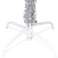 vidaXL Árbol de Navidad preiluminado con luces y bolas plateado 120 cm vidaXL Árbol de Navidad preiluminado con luces y bolas plateado 120 cm