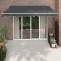 vidaXL Toldo retráctil automático gris antracita 3,5x2,5 m vidaXL Toldo retráctil automático gris antracita 3,5x2,5 m