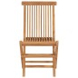 vidaXL Sillas de jardín plegables 6 unidades madera maciza de teca vidaXL Sillas de jardín plegables 6 unidades madera maciza de teca
