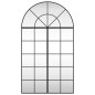 vidaXL Espejo de pared arco de hierro negro 80x140 cm vidaXL Espejo de pared arco de hierro negro 80x140 cm