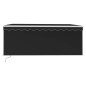 vidaXL Toldo retráctil manual con persiana gris antracita 3x2,5 m vidaXL Toldo retráctil manual con persiana gris antracita 3x2,5 m
