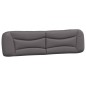 vidaXL Estructura cama con luces LED cuero sintético gris 200x200 cm vidaXL Estructura cama con luces LED cuero sintético gris 200x200 cm